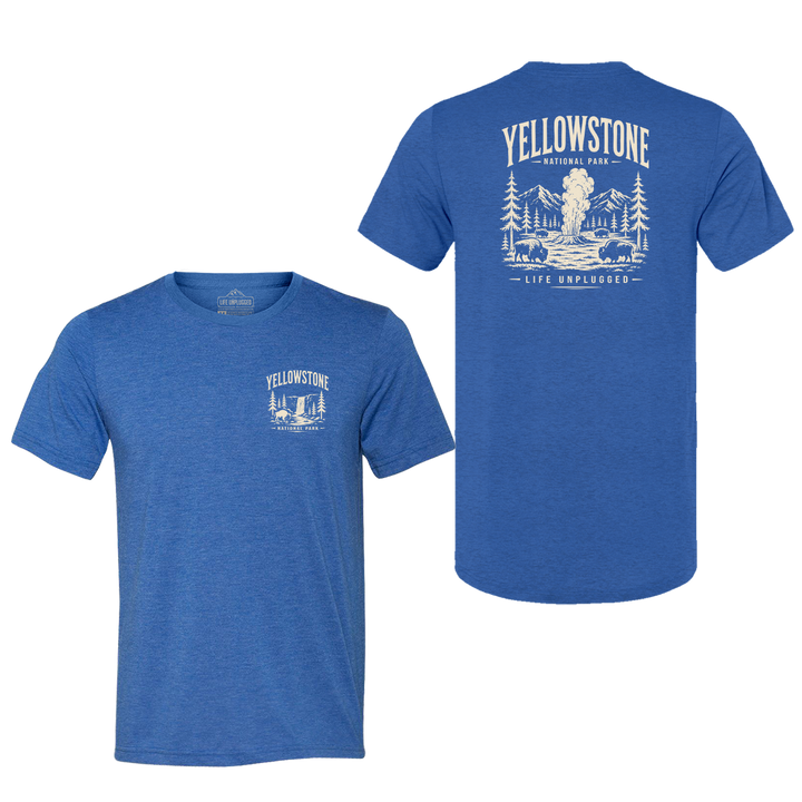 YELLOWSTONE NATIONAL PARK Triblend T-Shirt