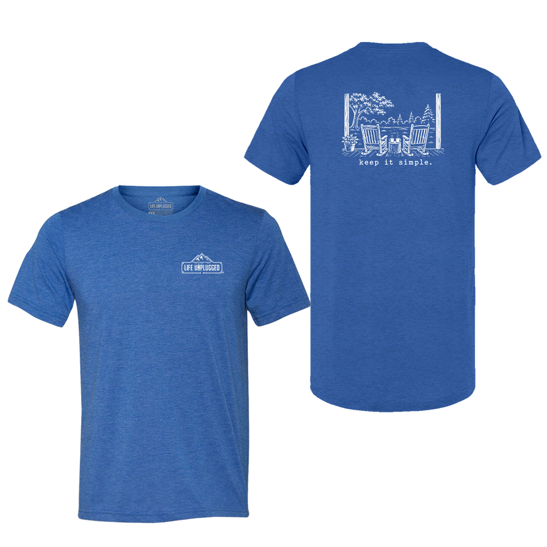 KEEP IT SIMPLE. Triblend T-Shirt