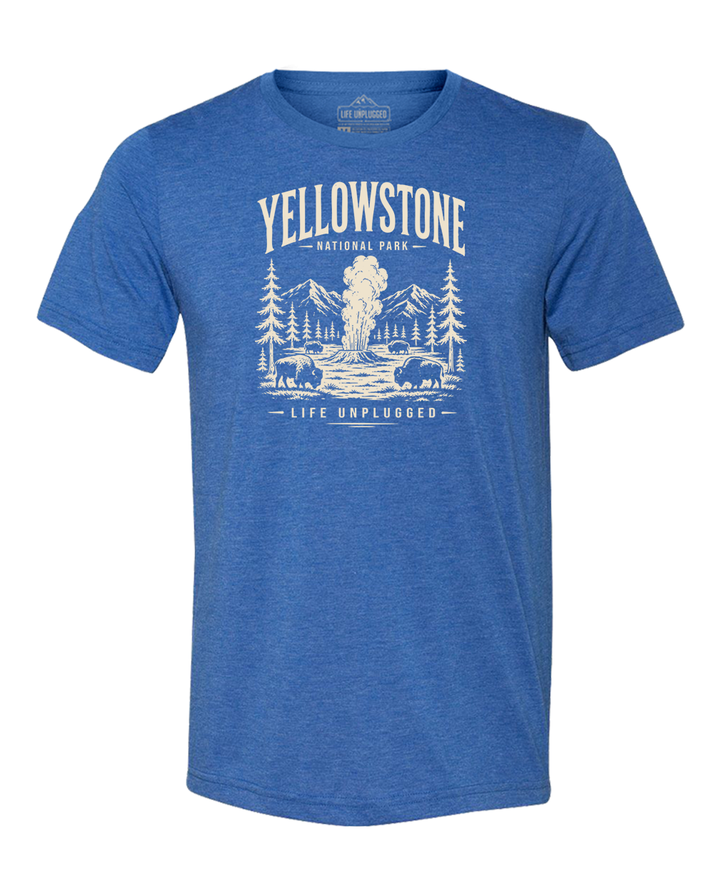 YELLOWSTONE NATIONAL PARK Triblend T-Shirt