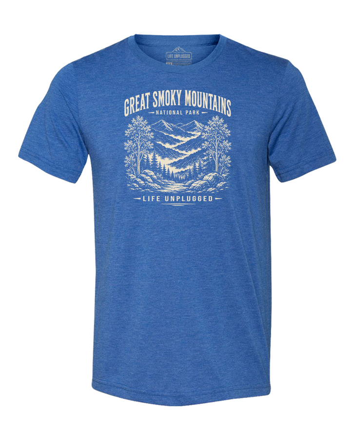 GREAT SMOKY MOUNTAIN NATIONAL PARK Triblend T-Shirt
