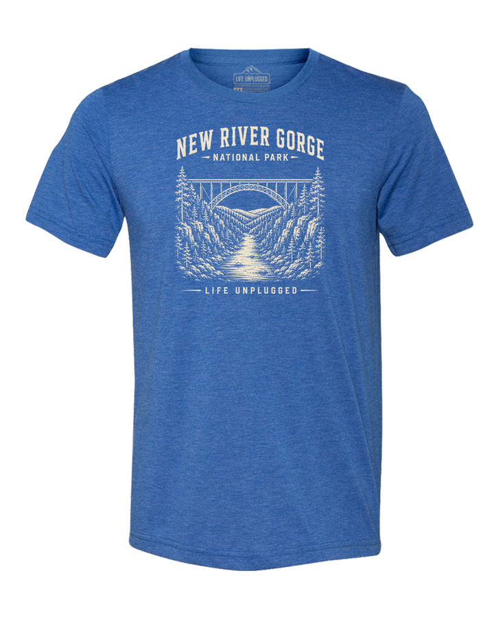 NEW RIVER GORGE NATIONAL PARK Triblend T-Shirt