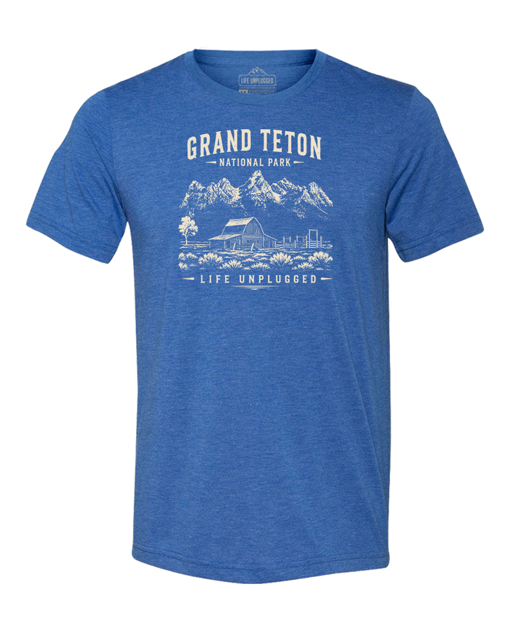 GRAND TETON NATIONAL PARK Triblend T-Shirt