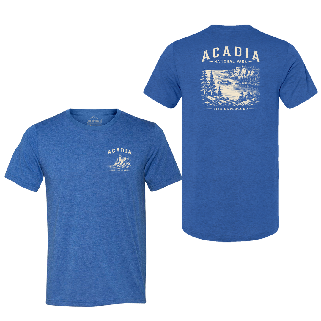 ACADIA NATIONAL PARK Triblend T-Shirt