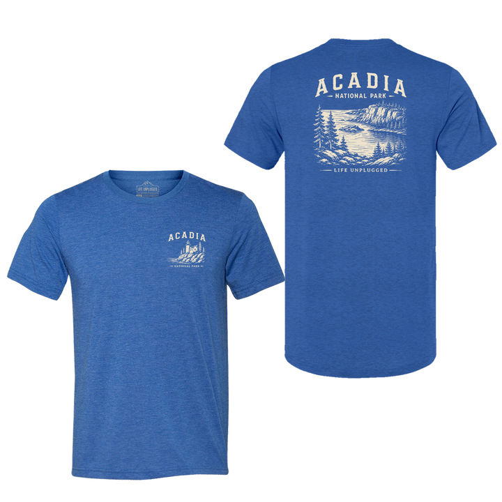 ACADIA NATIONAL PARK Triblend T-Shirt