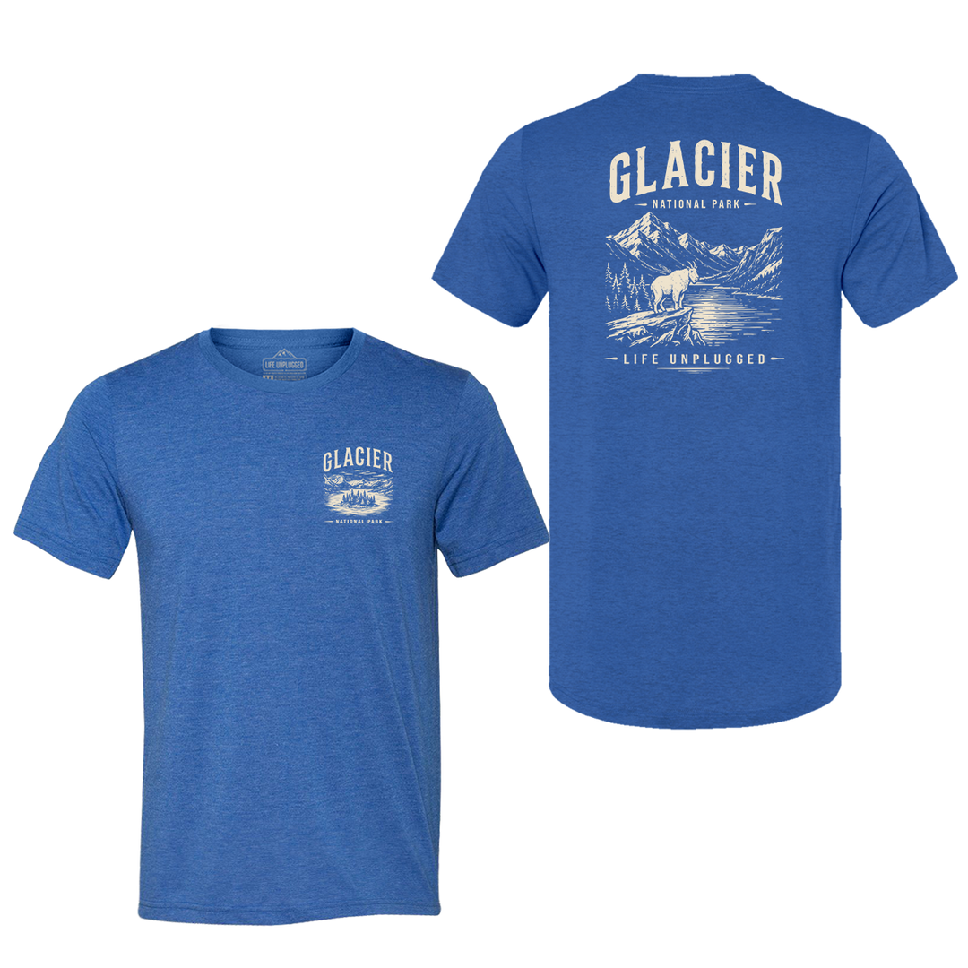 GLACIER NATIONAL PARK Triblend T-Shirt