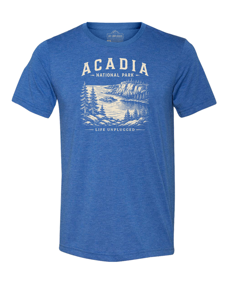 ACADIA NATIONAL PARK Triblend T-Shirt