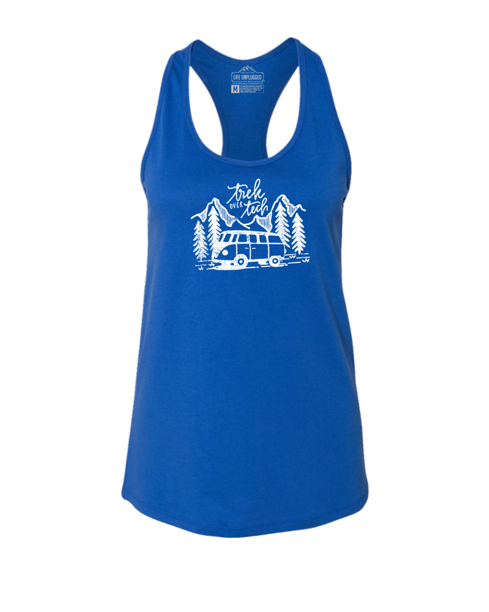 TREK OVER TECH Women's Racerback Tank Top
