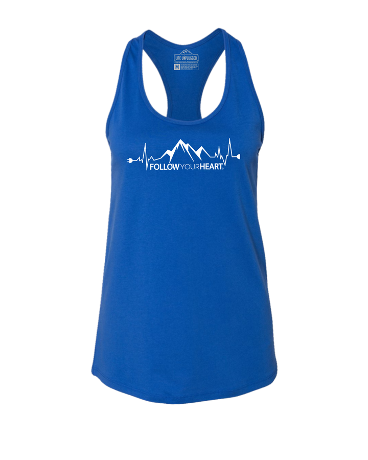 Follow Your Heart Women's Racerback Tank Top