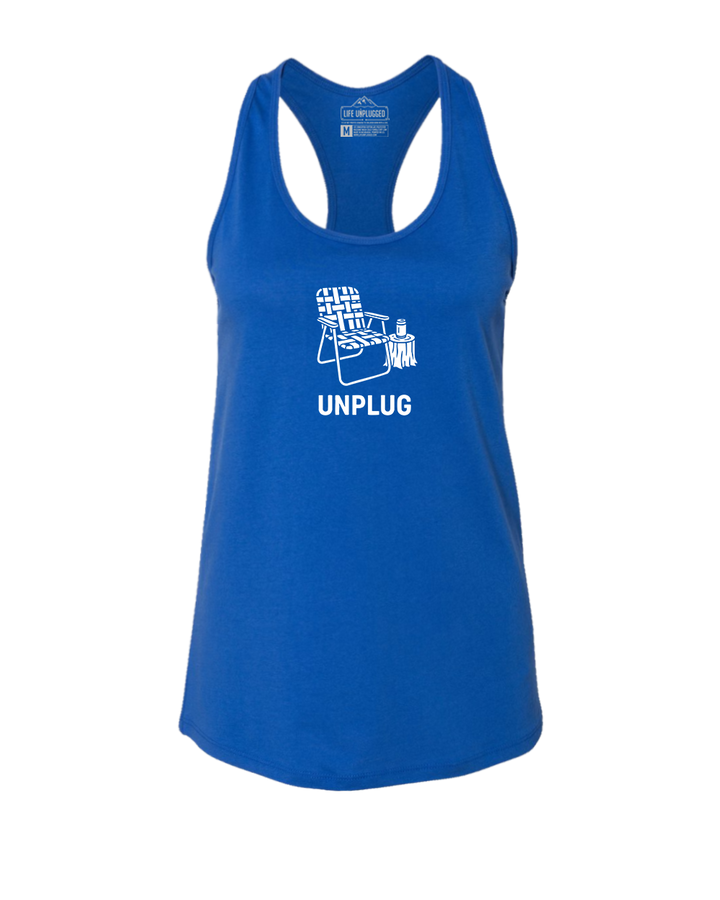 CHILLIN CHAIR Women's Racerback Tank Top