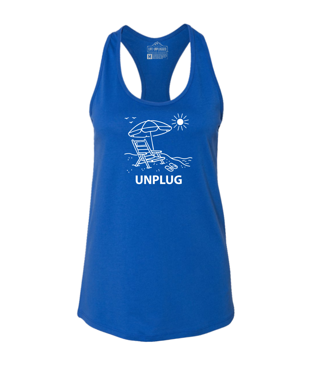 Beach Chair Women's Racerback Tank Top