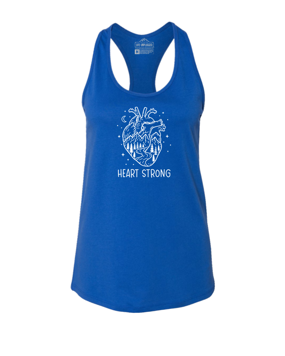 HEART STRONG Women's Racerback Tank Top