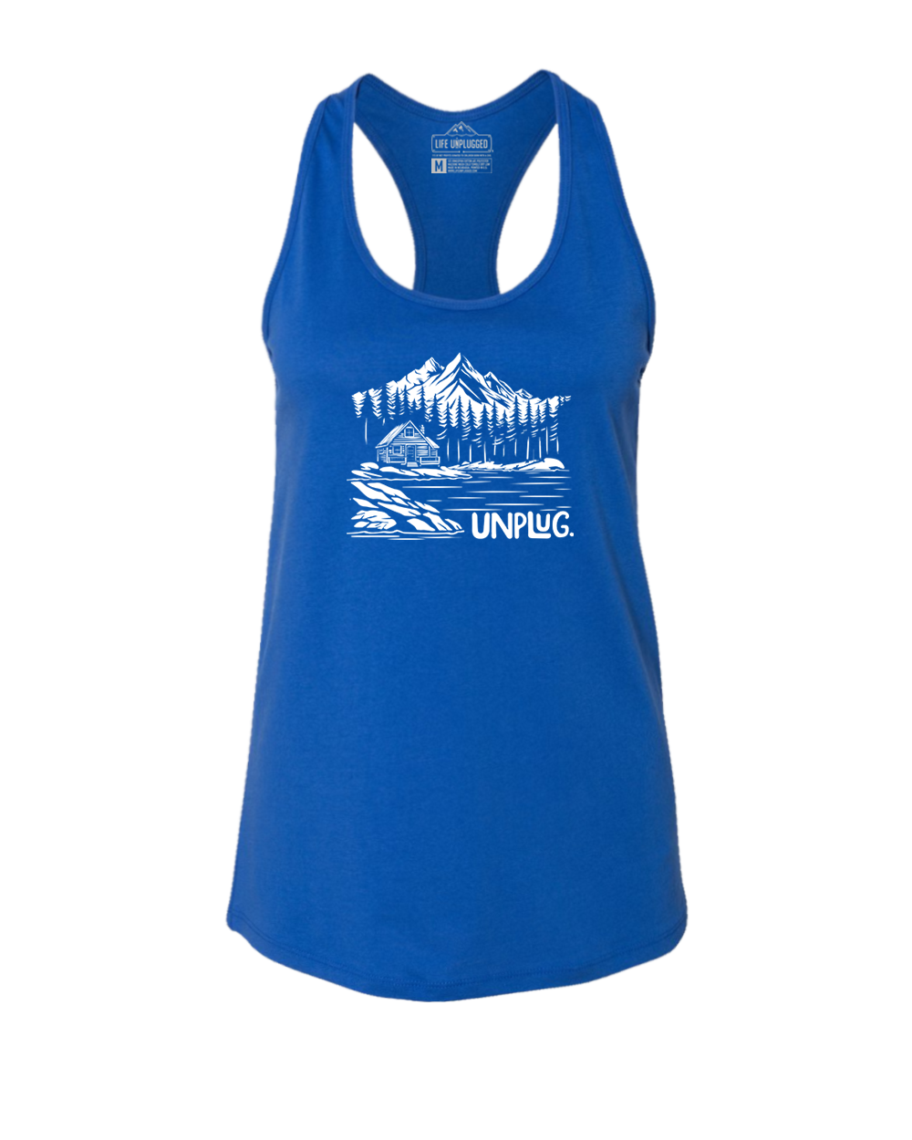 Cabin In the woods Women's Racerback Tank Top