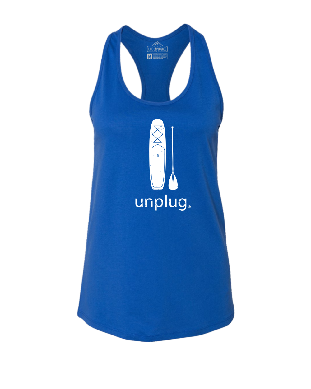 Stand Up Paddle Board Women's Racerback Tank Top