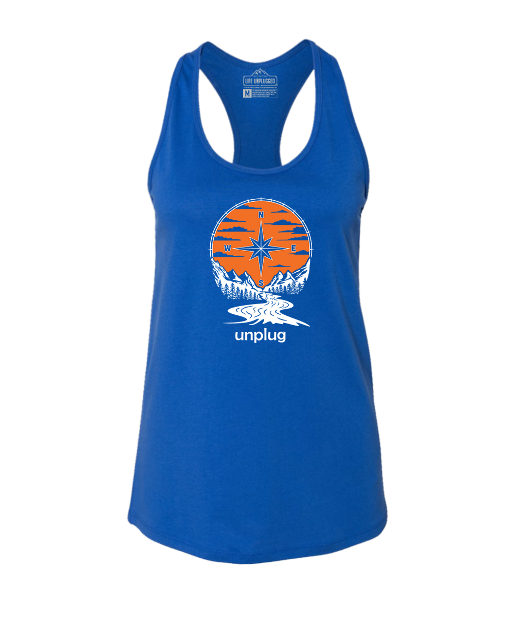 Compass Sunset Women's Racerback Tank Top