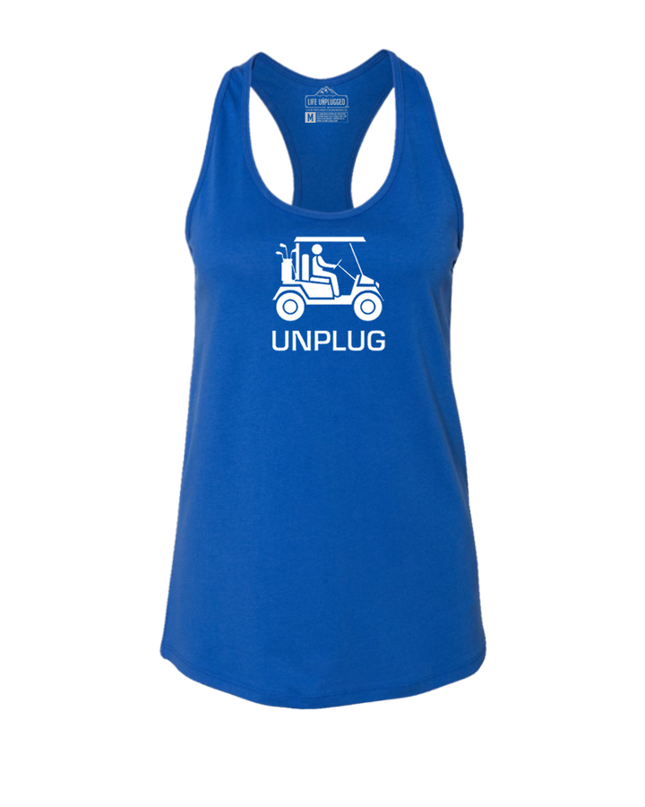 Golf Cart Women's Racerback Tank Top