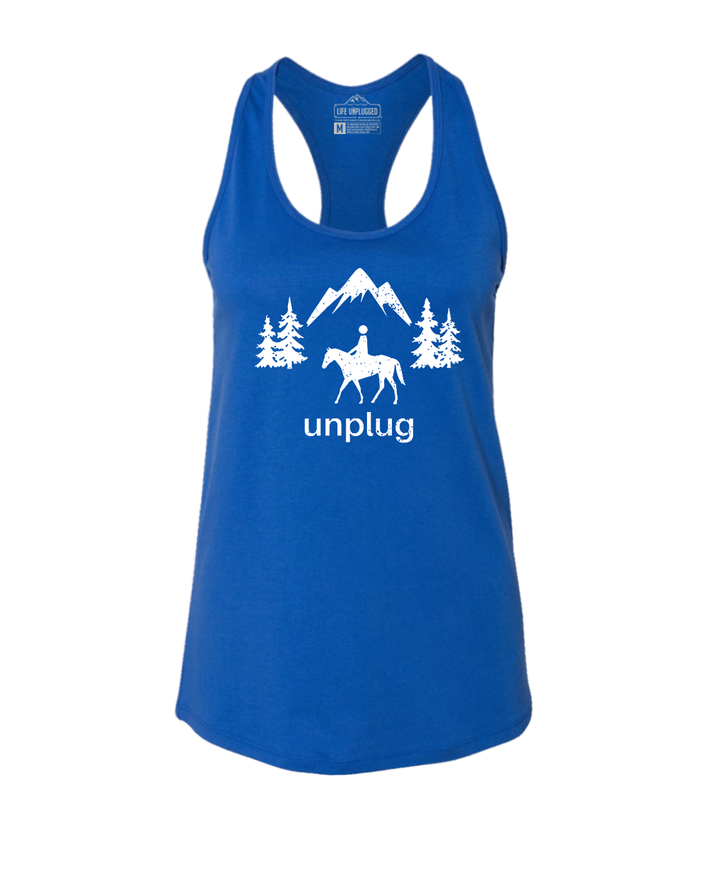 Horseback Riding Women's Racerback Tank Top
