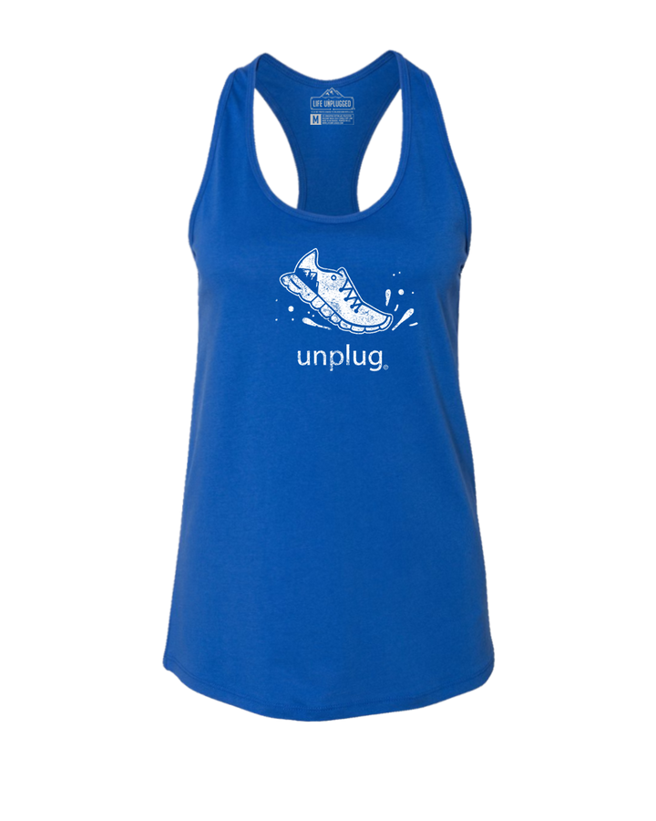 Running Women's Racerback Tank Top