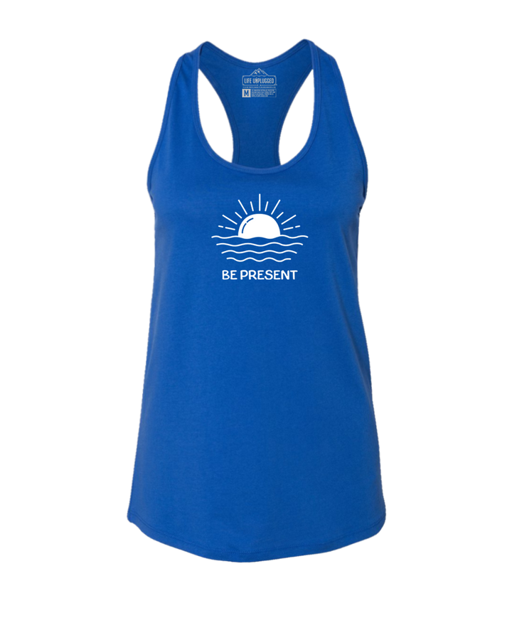 Ocean Sunset Women's Racerback Tank Top