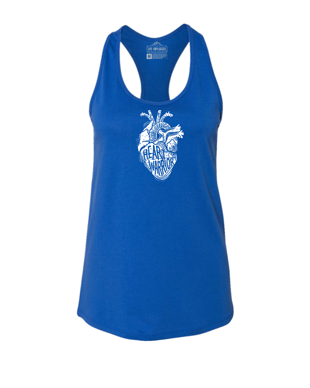 HEART WARRIOR Women's Racerback Tank Top