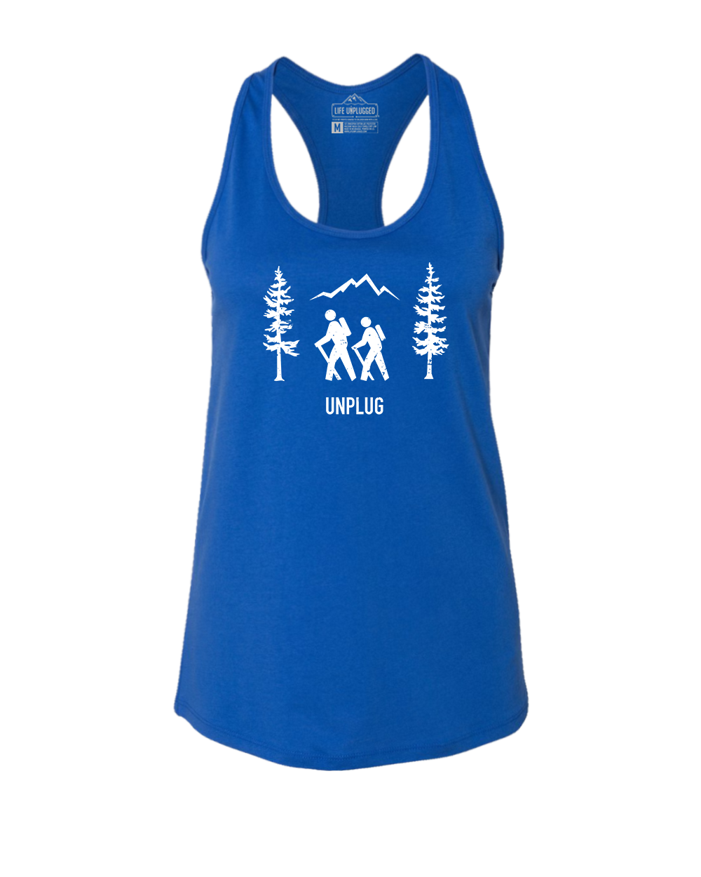 Hiking Scene Women's Racerback Tank Top