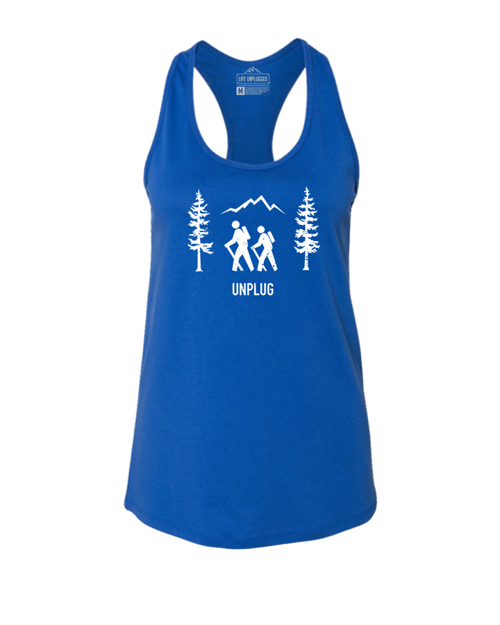 Hiking Scene Women's Racerback Tank Top