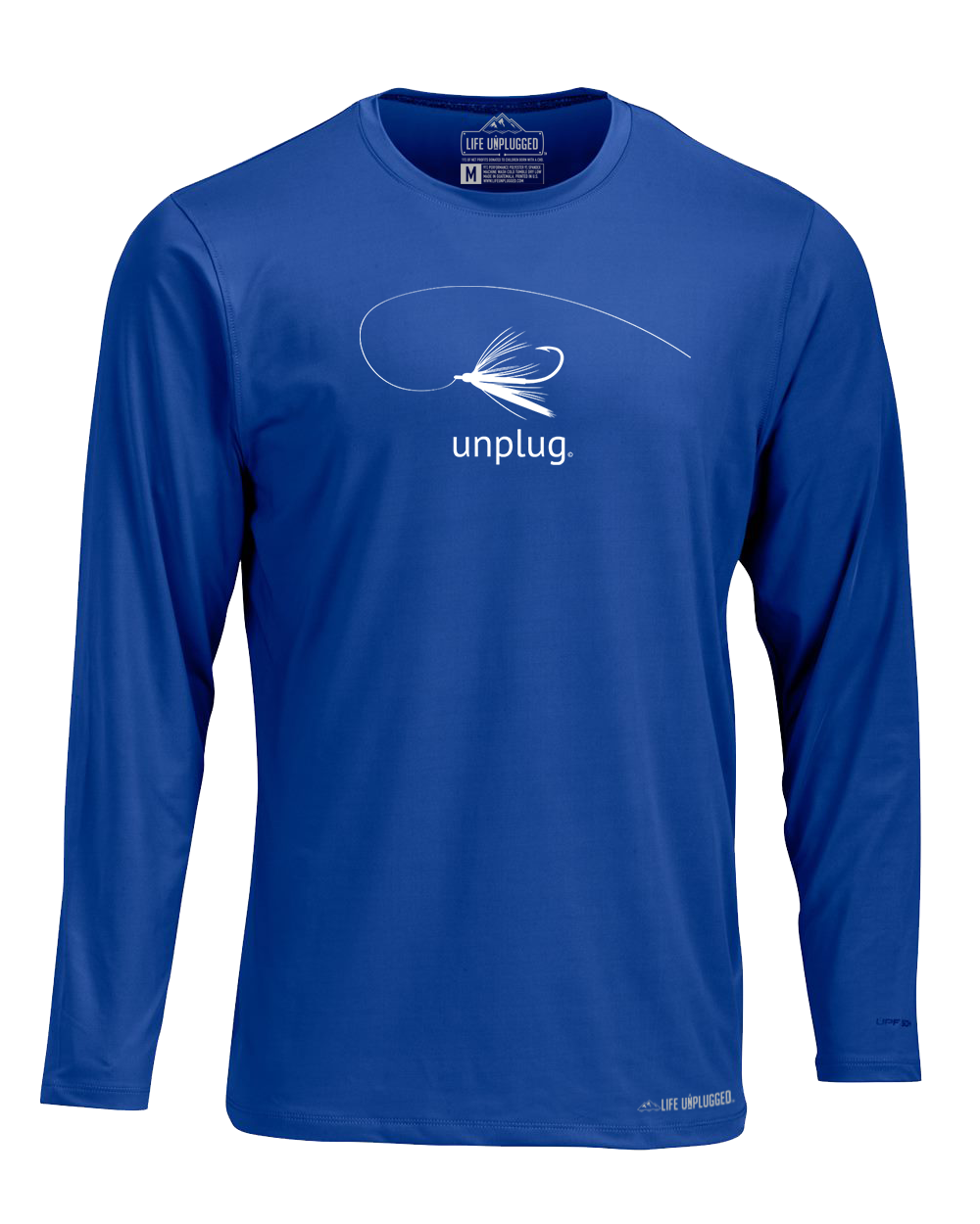 Fly Fishing Poly/Spandex High Performance Long Sleeve with UPF 50+ - Life Unplugged