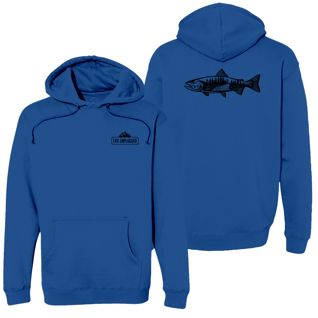 WOODLAND TROUT Heavyweight Hoodie