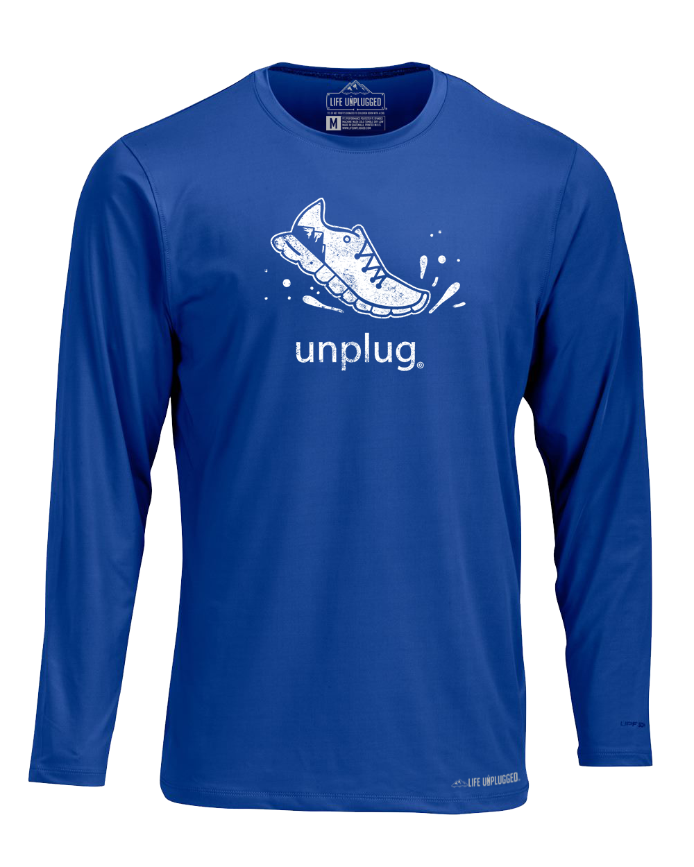 Running Poly/Spandex High Performance Long Sleeve with UPF 50+ - Life Unplugged