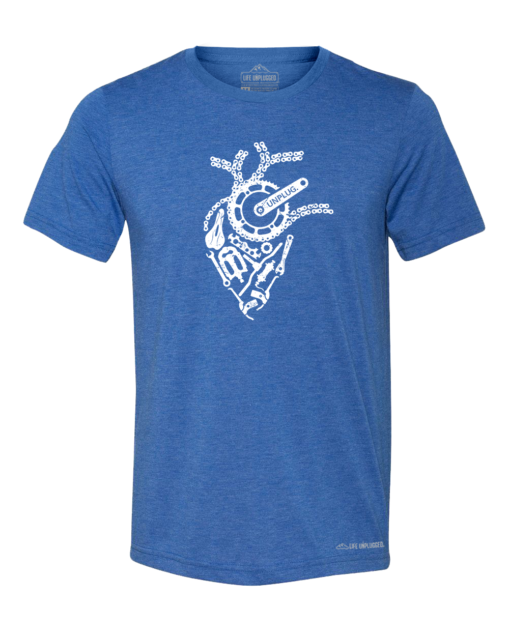 Anatomical Heart (Bicycle Parts) Premium Triblend T-Shirt