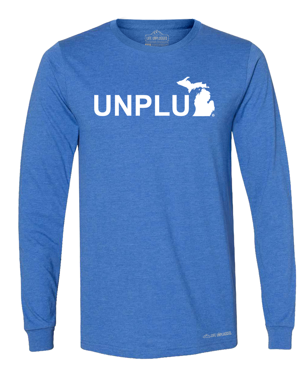 Unplug (MI) Premium Polyblend Long Sleeve T-Shirt