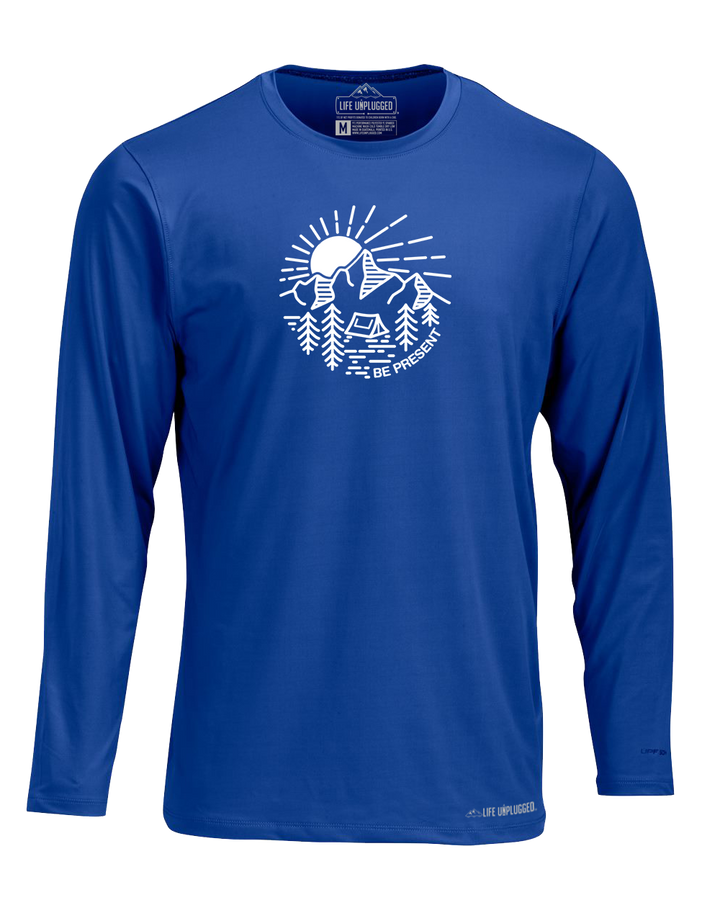 MOUNTAIN SUNSET Poly/Spandex High Performance Long Sleeve with UPF 50+ - Life Unplugged