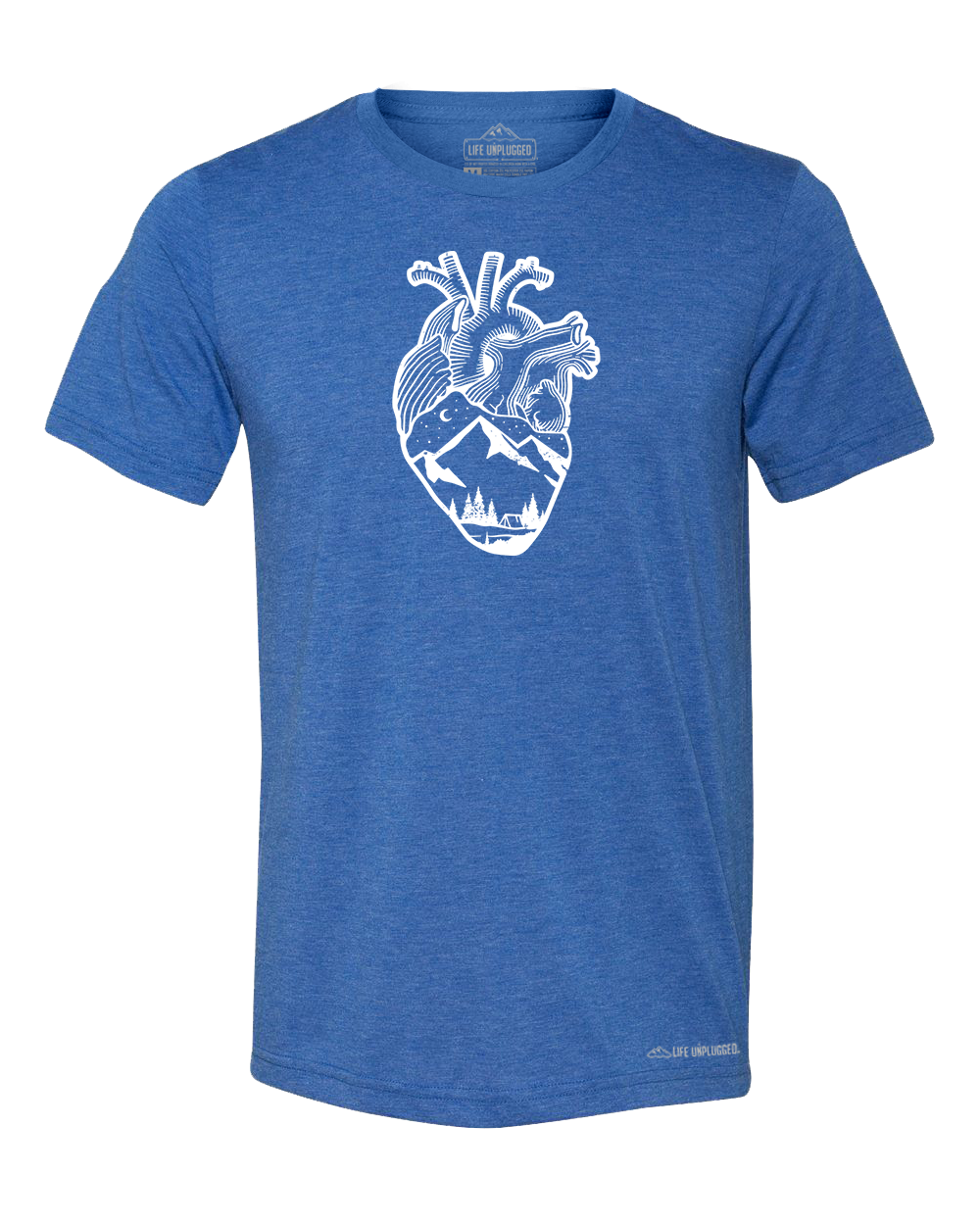 Anatomical Heart (Full Chest) Premium Triblend T-Shirt
