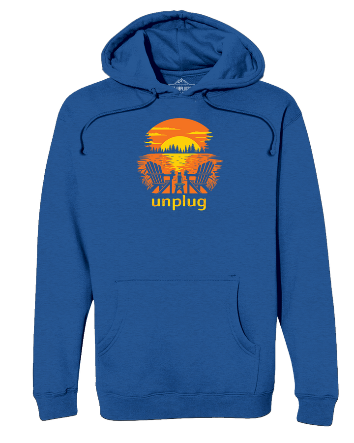 Chairs at Sunset Heavyweight Hoodie