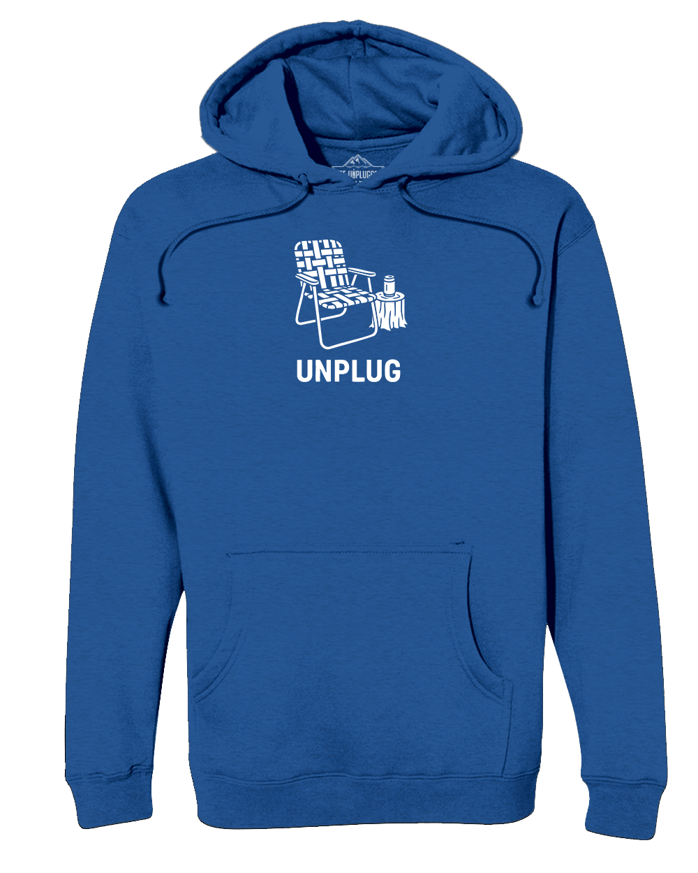 CHILLIN CHAIR Heavyweight Hoodie XL - GREAT LAKE BLUE BLOWOUT