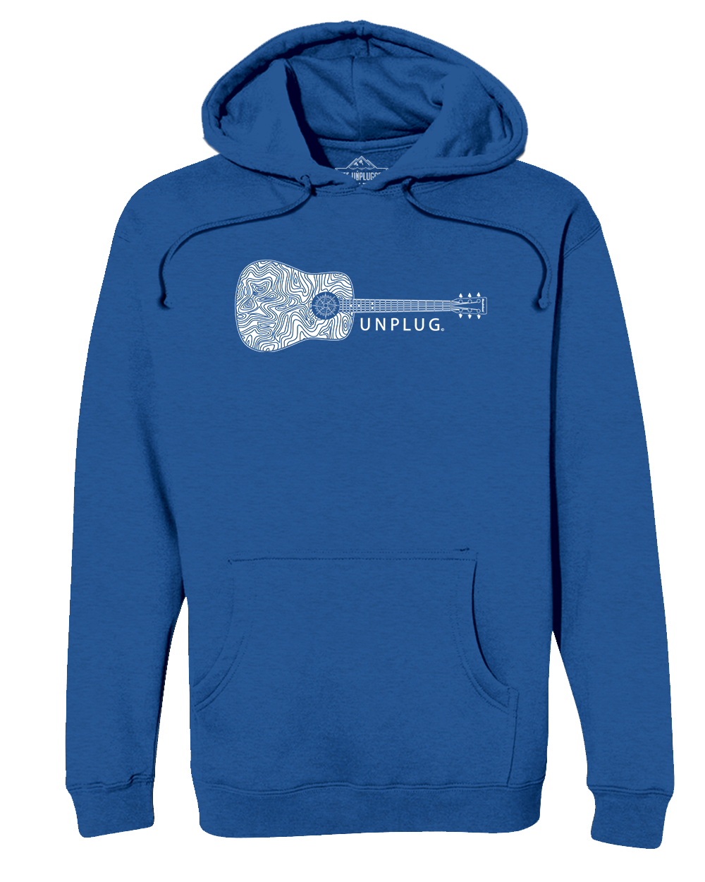Guitar Mountain Scene Heavyweight Hoodie
