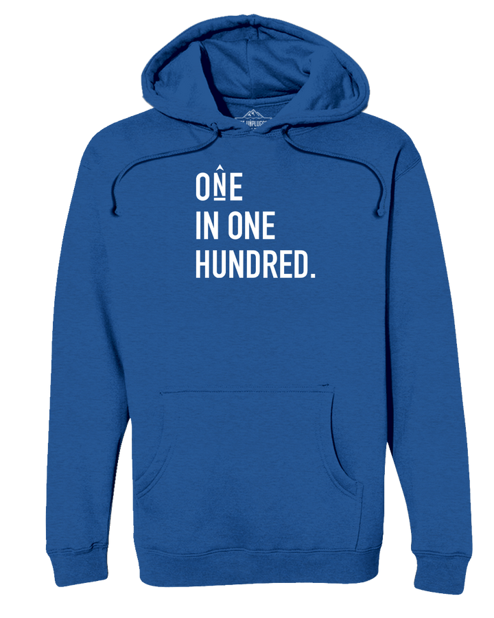 One In One Hundred Stacked Heavyweight Hoodie