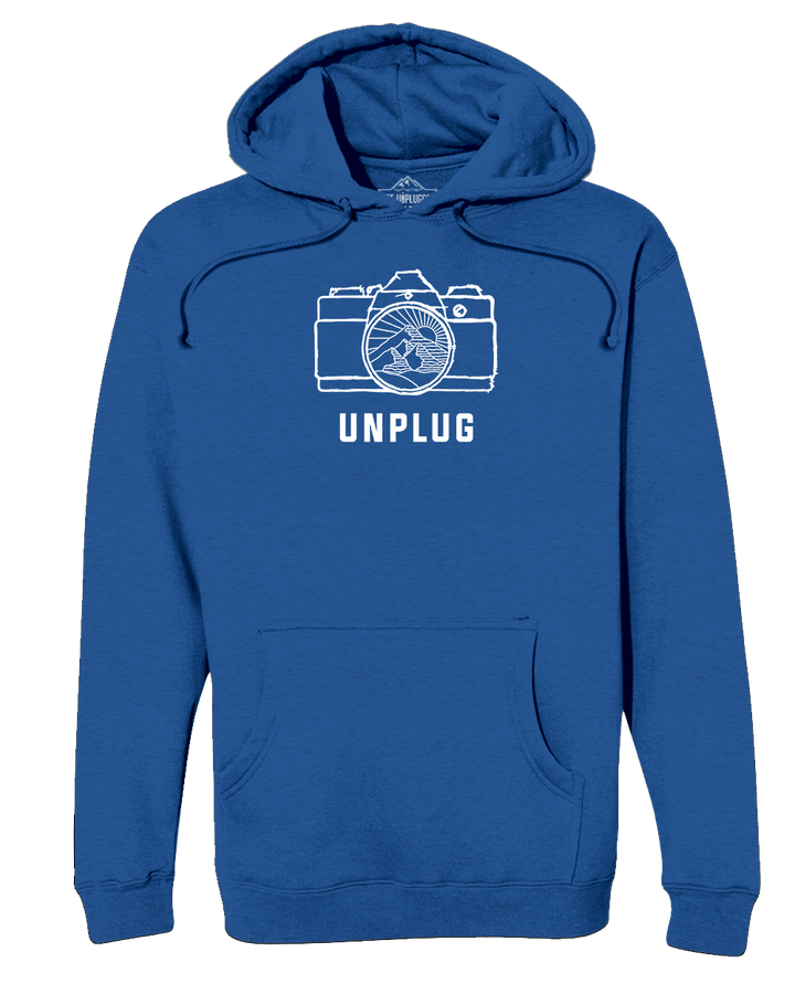 Camera Mountain Lens Heavyweight Hoodie