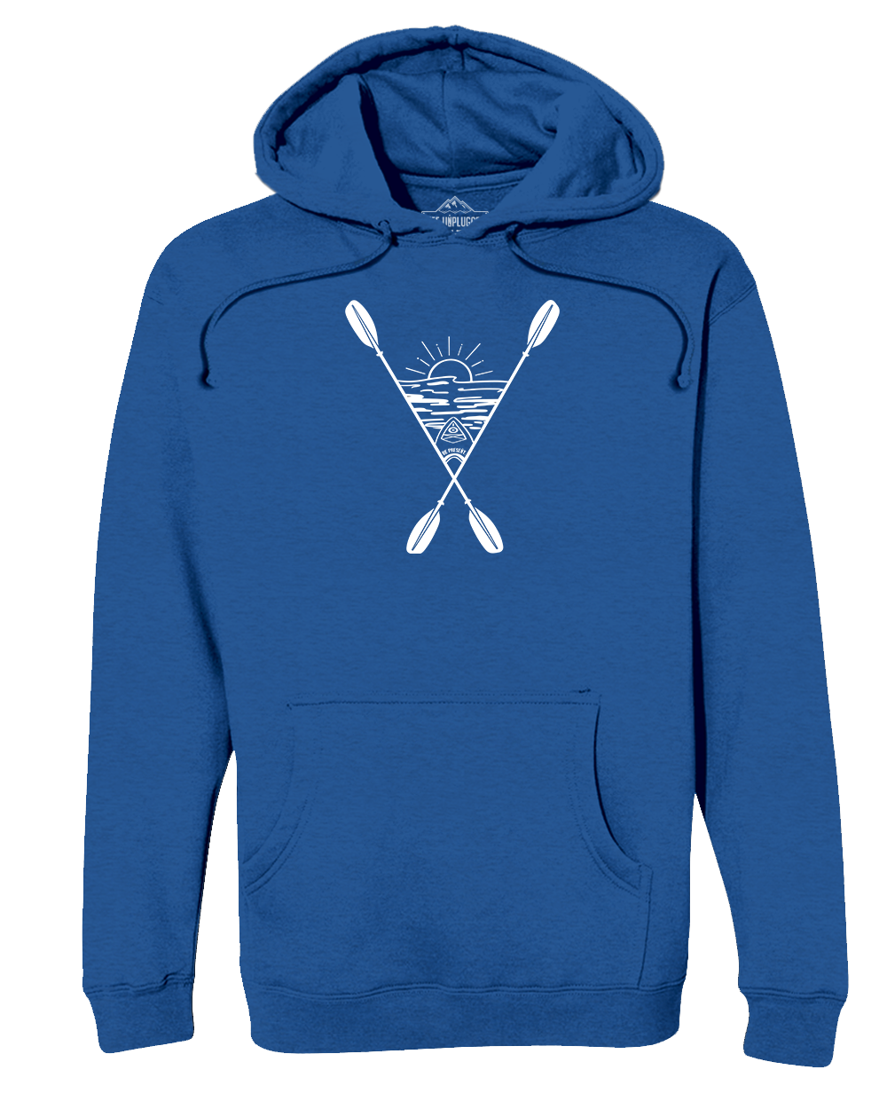 Kayaking Into The Sunset Heavyweight Hoodie