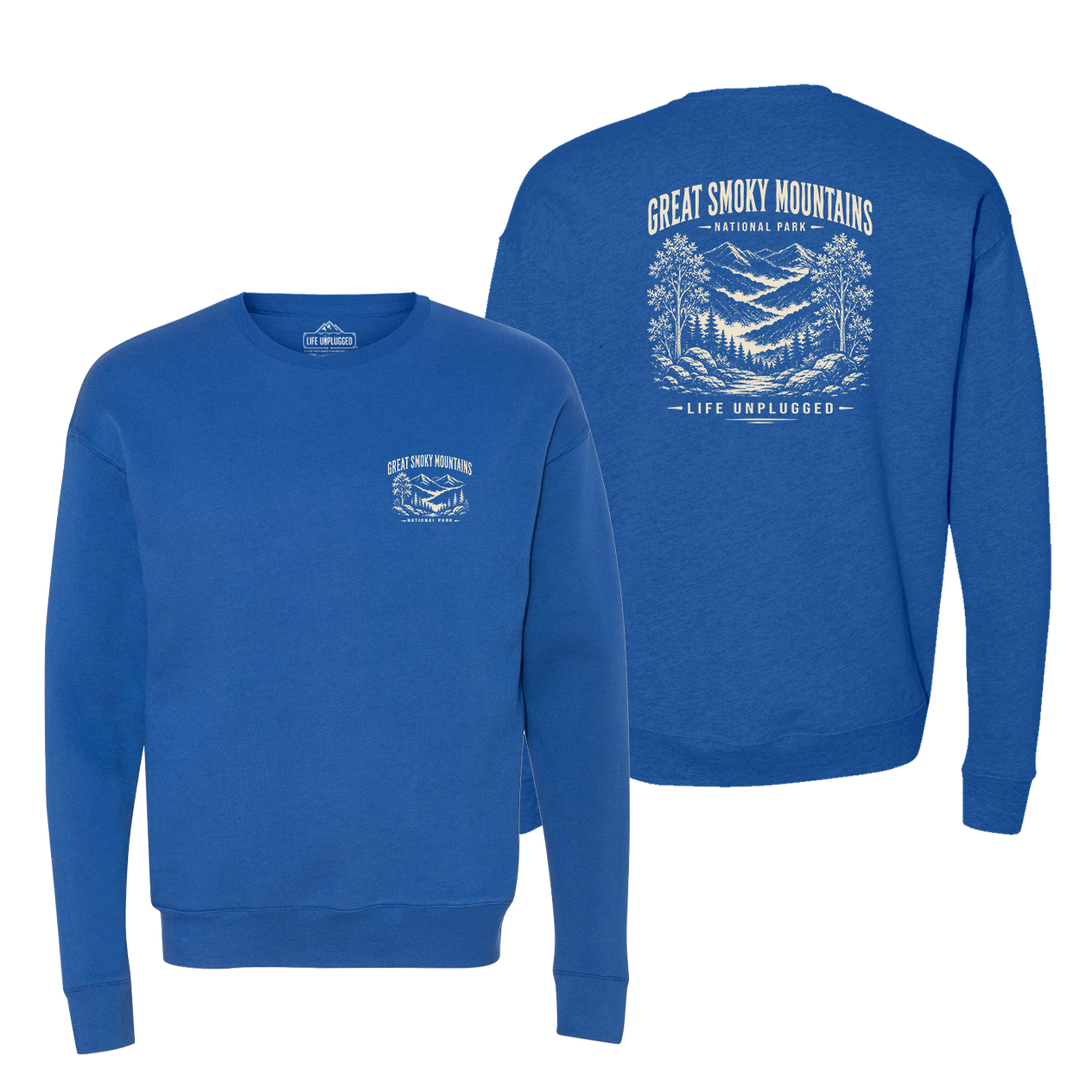GREAT SMOKY MOUNTAINS NATIONAL PARK Midweight Super Soft Crewneck