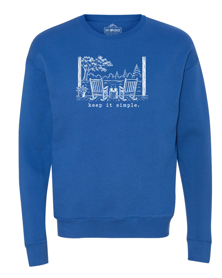 KEEP IT SIMPLE. Midweight Super Soft Crewneck