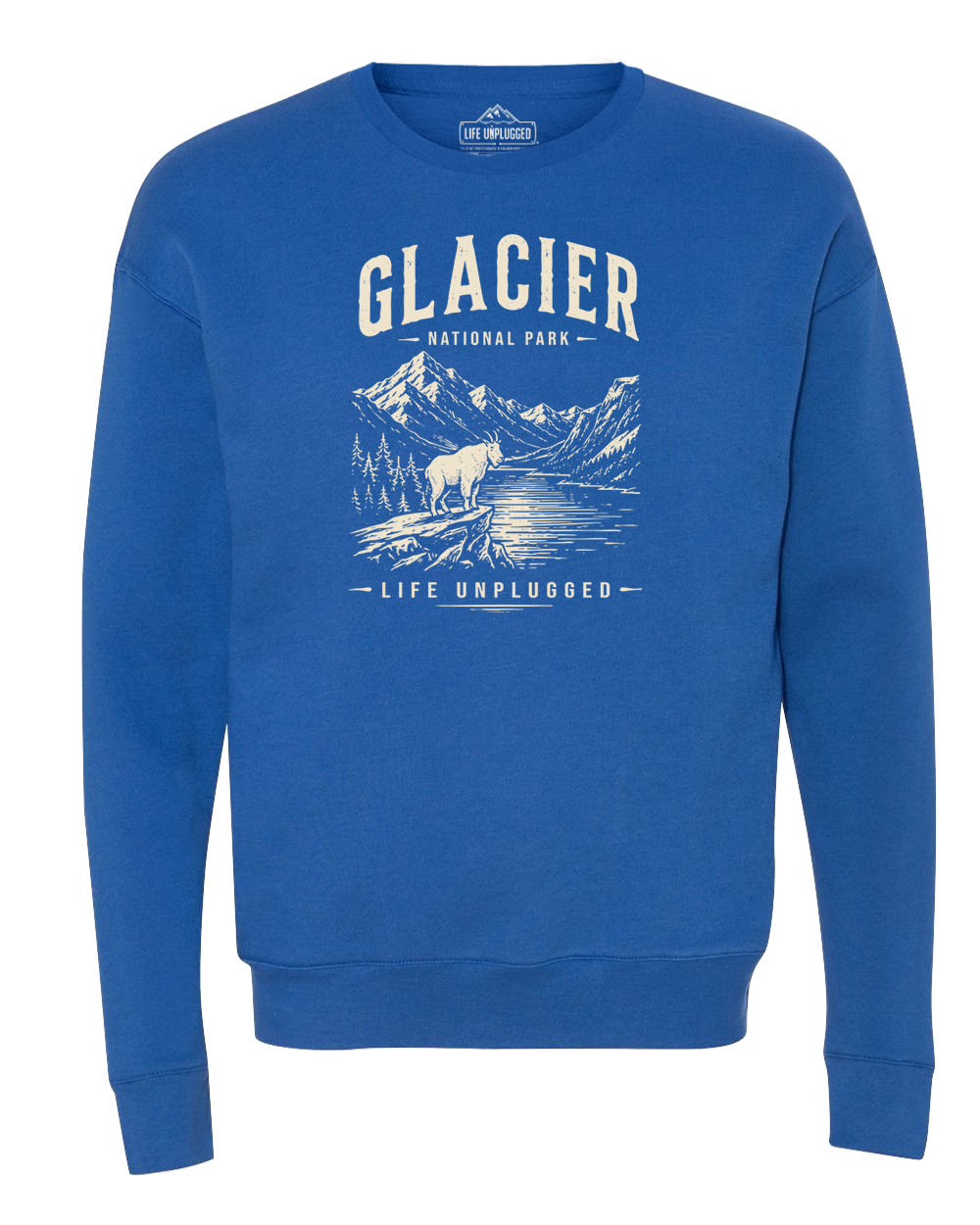 GLACIER NATIONAL PARK Midweight Super Soft Crewneck