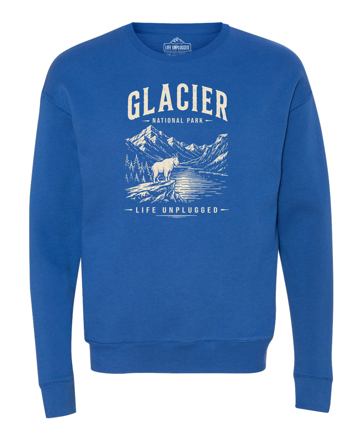 GLACIER NATIONAL PARK Midweight Super Soft Crewneck