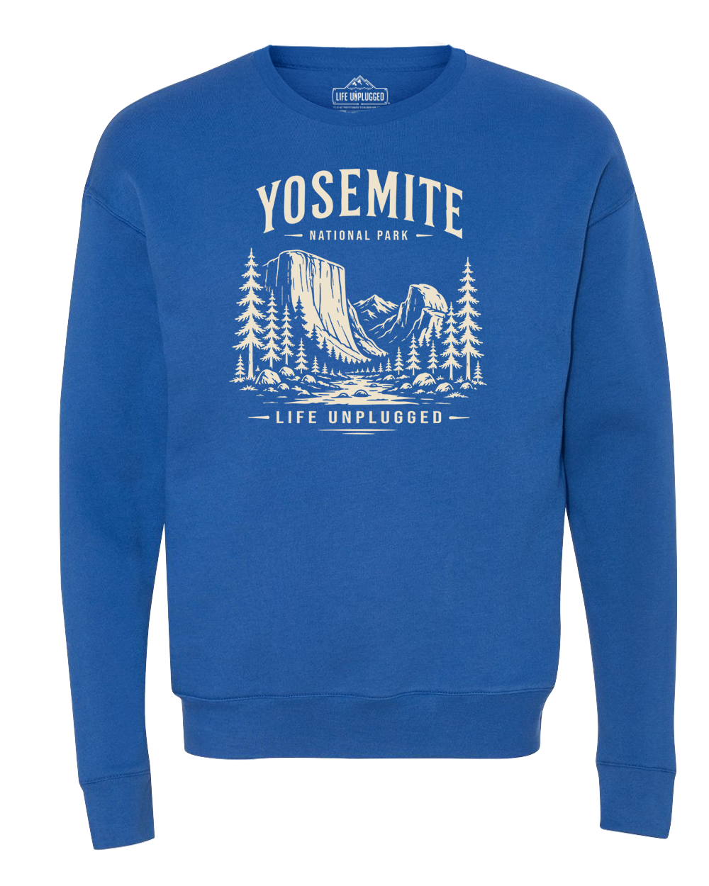 YOSEMITE NATIONAL PARK Midweight Super Soft Crewneck
