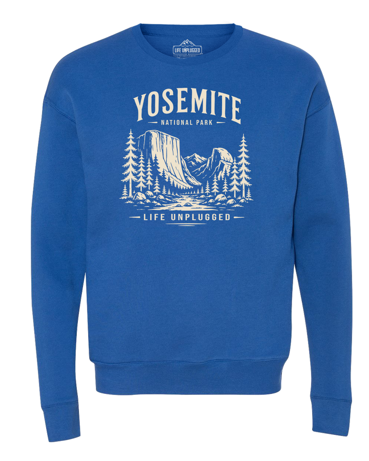 YOSEMITE NATIONAL PARK Midweight Super Soft Crewneck
