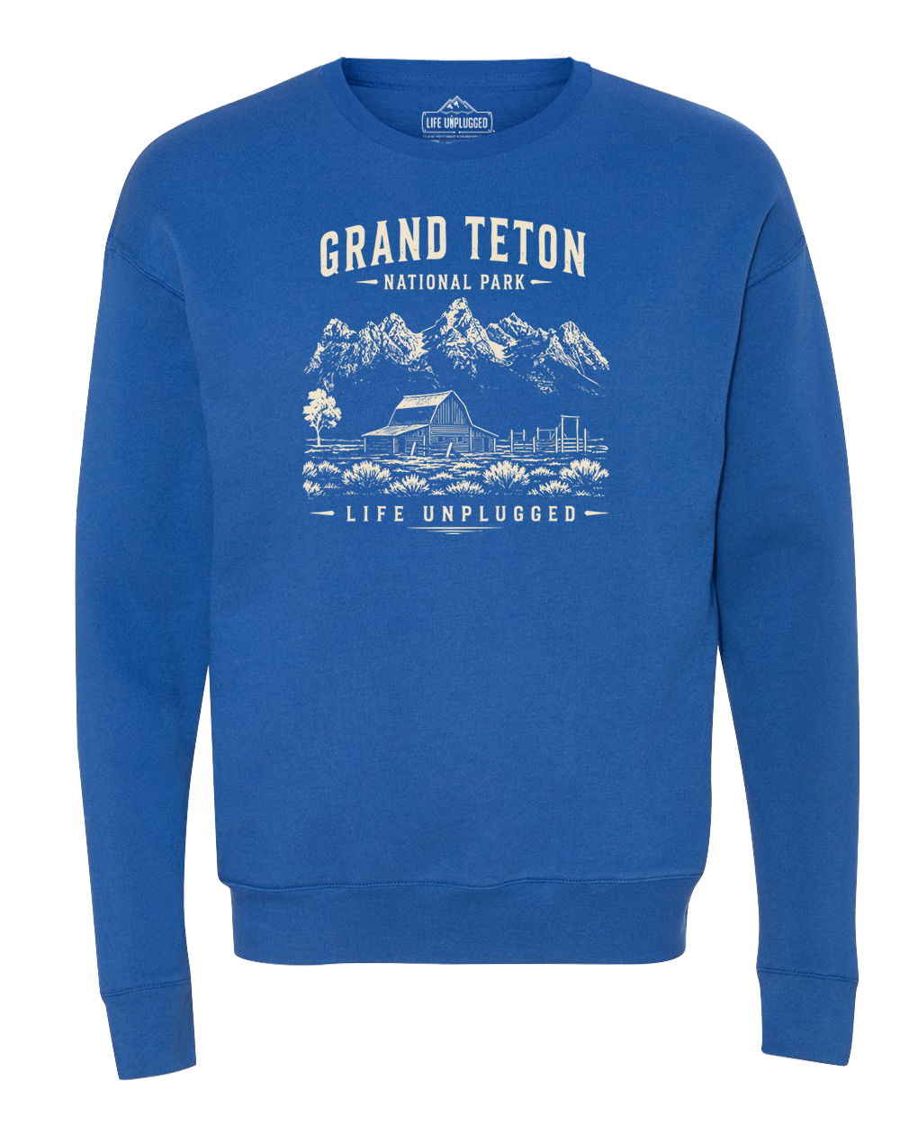 GRAND TETON NATIONAL PARK Midweight Super Soft Crewneck