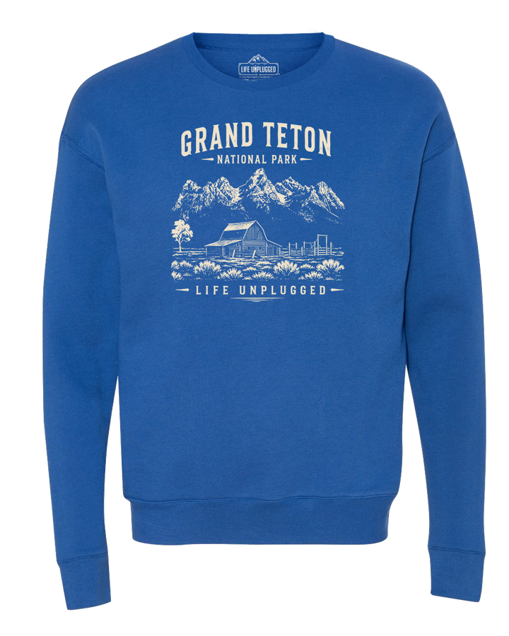 GRAND TETON NATIONAL PARK Midweight Super Soft Crewneck