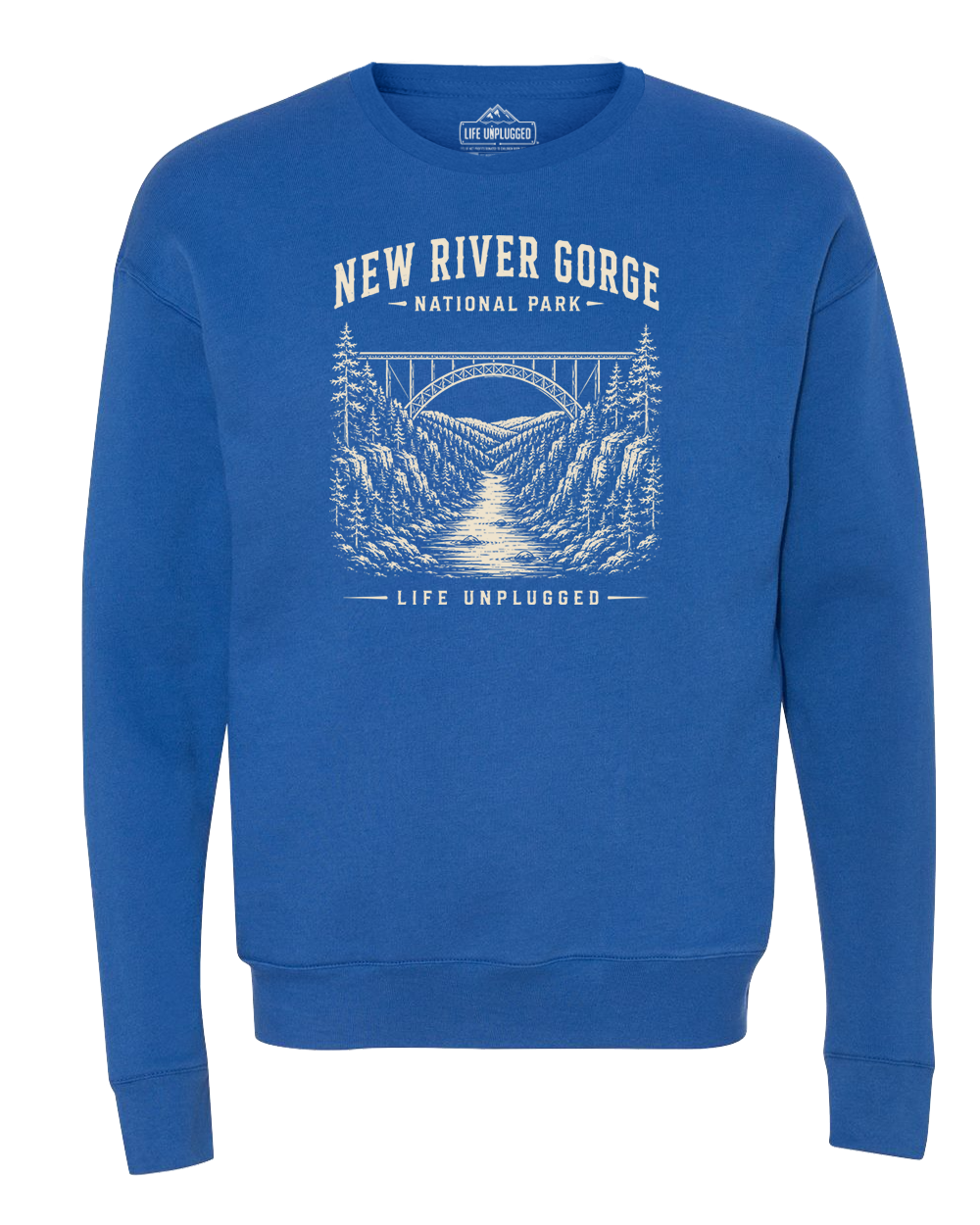 NEW RIVER GORGE NATIONAL PARK Midweight Super Soft Crewneck