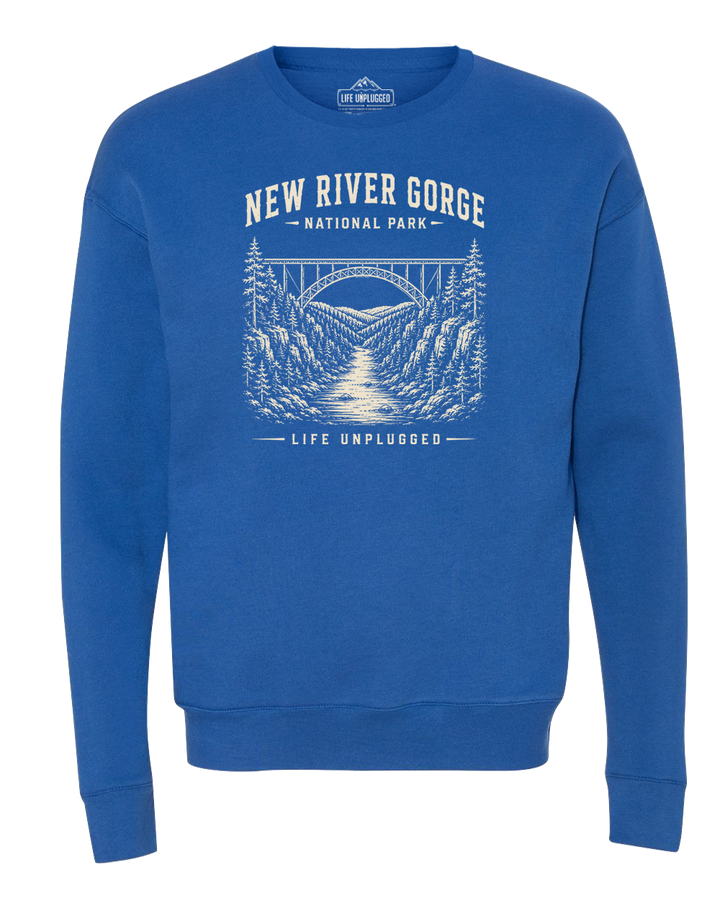NEW RIVER GORGE NATIONAL PARK Midweight Super Soft Crewneck
