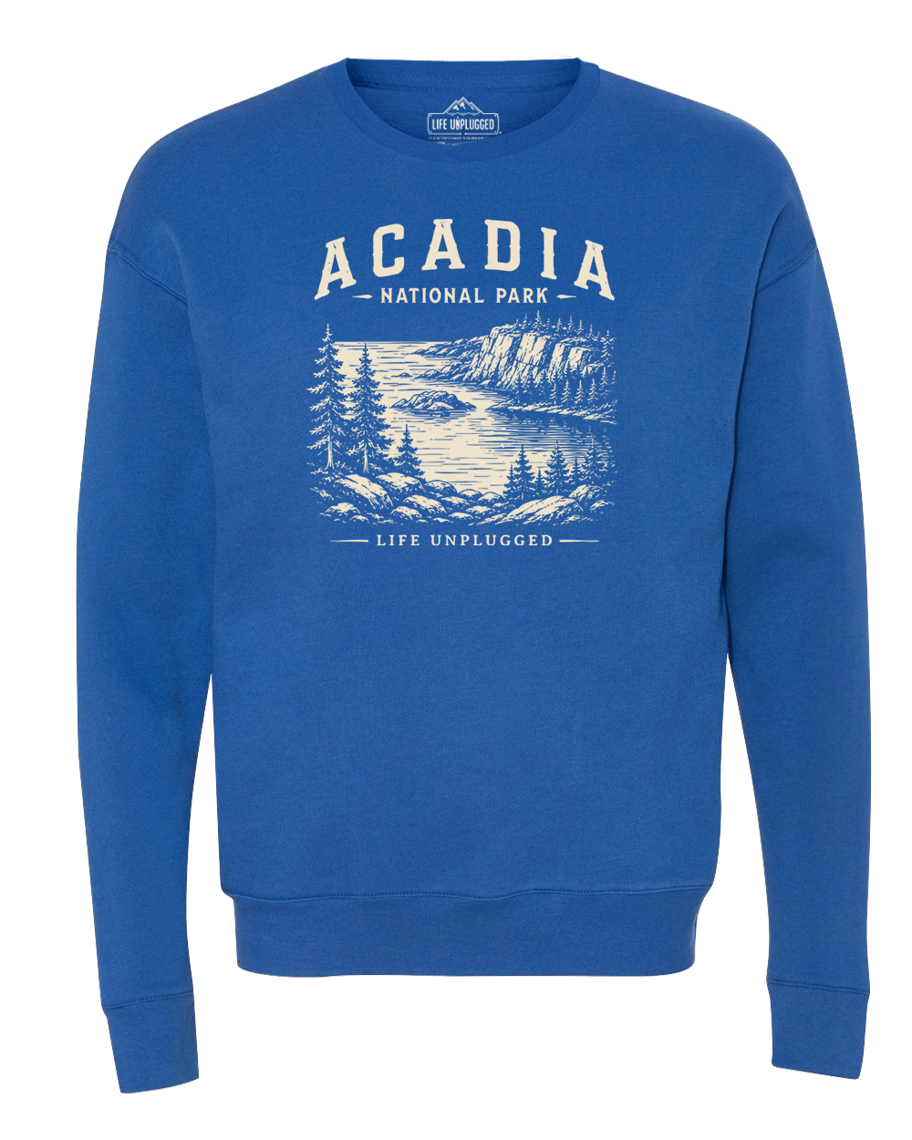 ACADIA NATIONAL PARK Midweight Super Soft Crewneck