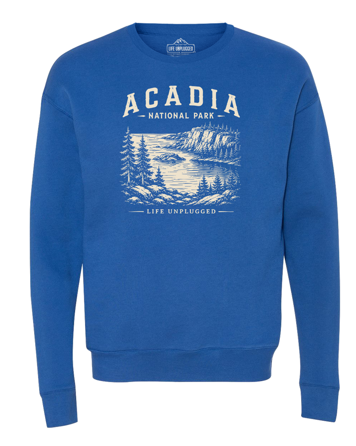 ACADIA NATIONAL PARK Midweight Super Soft Crewneck